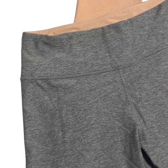 Outdoor Voices Blue Gray Pink Colorblock Athletic Leggings Size Medium - Picture 4 of 9